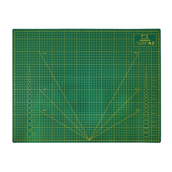 Коврик для резки Малевичъ 3-х слойный А2 зеленый