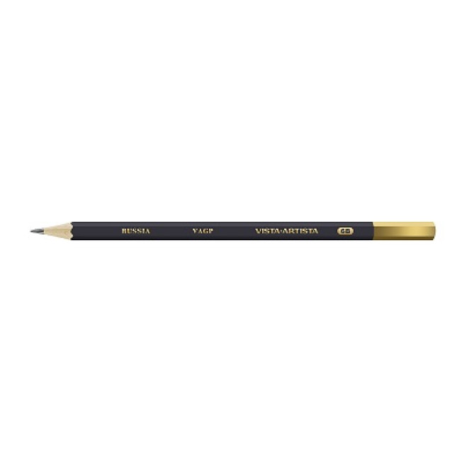VISTA-ARTISTA Чернографитный карандаш заточен 6B