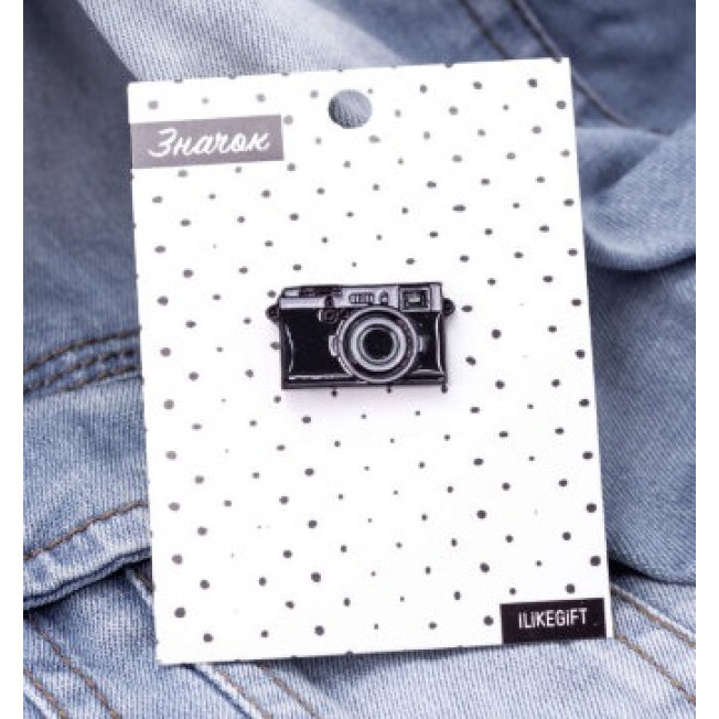 Значок "Camera" металлический