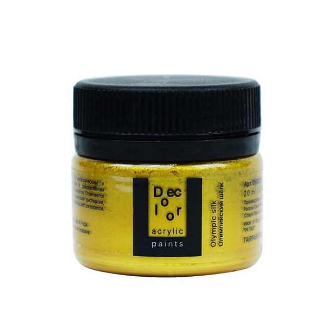 Акрил "Деколор" 20мл, Олимпийский шелк, Таир