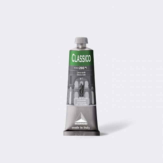 Краска масляная "Classico", Зеленый лак 290, 60мл