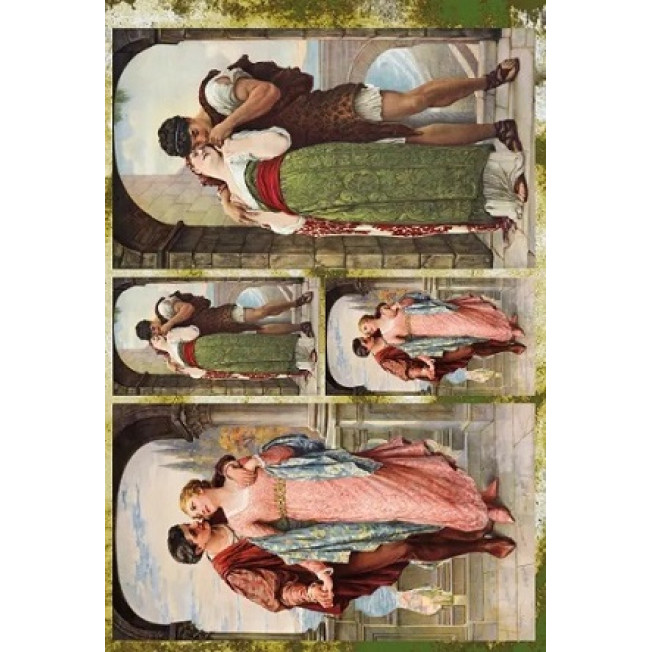 Бумага д/декупажа Calambour CHR 05, двое