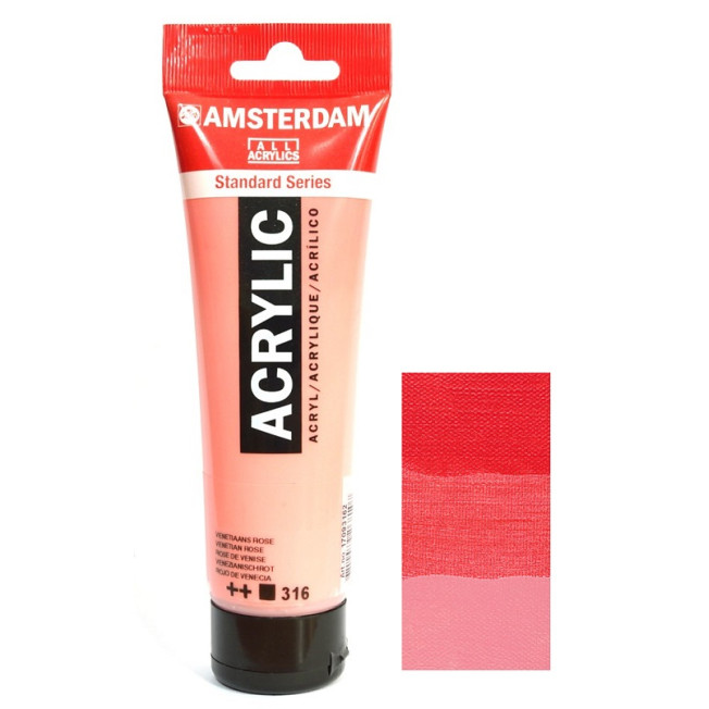Акрил Amsterdam №316, Розовый венецианский 20мл