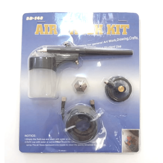 Аэрограф в блистере, распыление от 1/4"до 1-1/2" DK23009