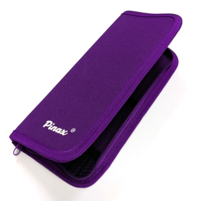 Пенал Pinax для кистей на короткой ручке, фиолетовый, малый