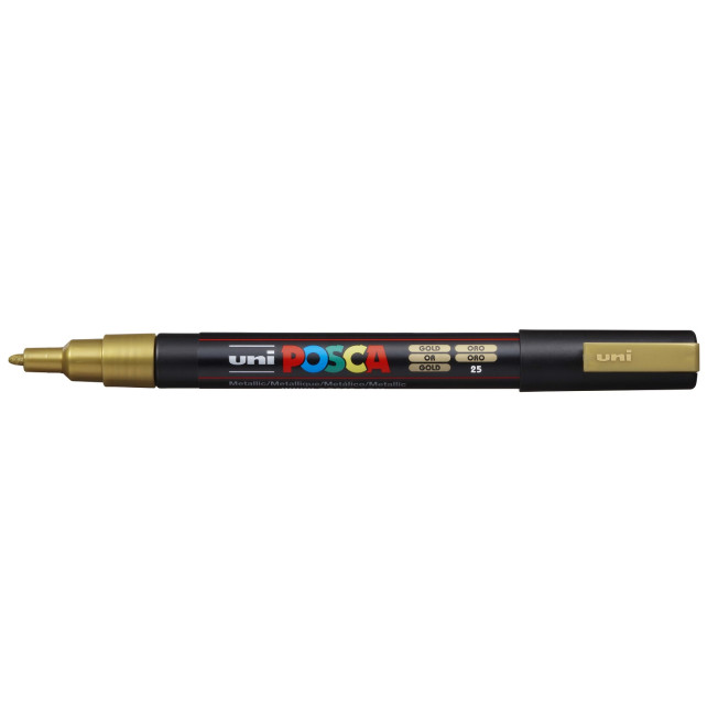 Маркер Posca 3М 0.9-1.3мм Золотой (25)