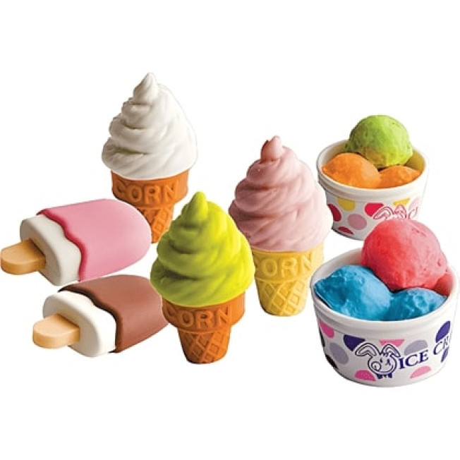 Ластик "IWAKO Ice Cream" ассорти