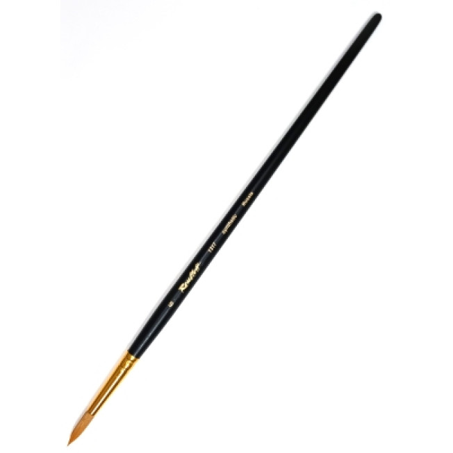 Кисть синтетика кр №6 ROUBLOFF 1317, длинная черная ручка