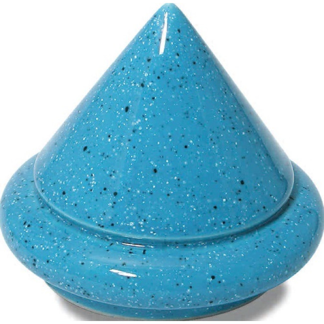 Глазурь S-1421-75 Аззуро, синий с вкрапл. 0,2кг 1020-1080°