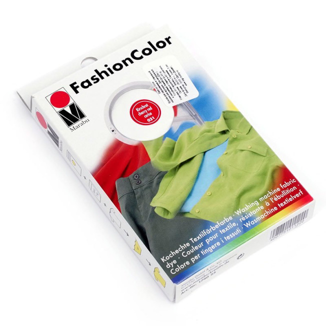 Краситель для ткани Marabu "Fashion Color" 031, красный