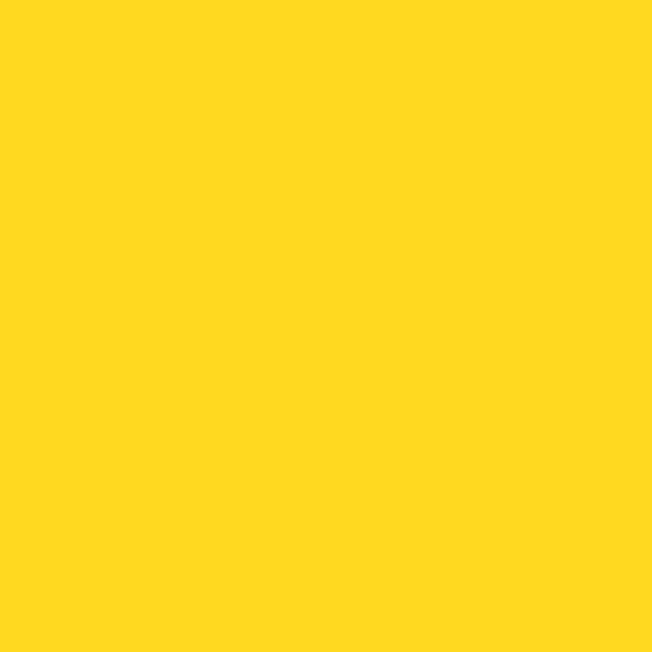 614/5014 Бумага цветная, 300г А4, желтый банановый