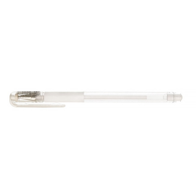Pentel Ручка гелевая Hybrid gel Grip d0.8мм 0,8мм БЕЛАЯ