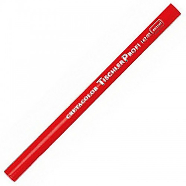 142 01 Плотничий карандаш, мягкий, 17,5см