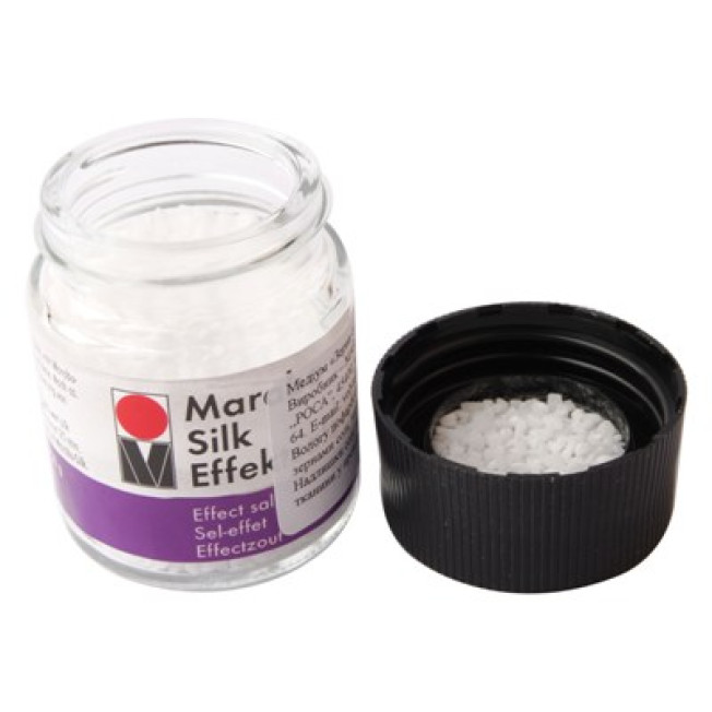 Соль "Silk" для декоративных эффектов для красок по шелку 50г, номер 000