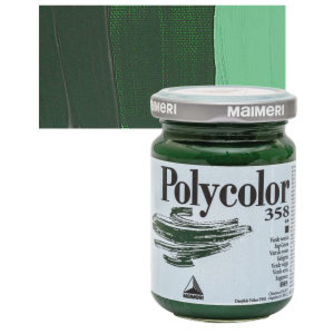 Краска акриловая Поликолор, Зеленый желчный 140мл, М1220358
