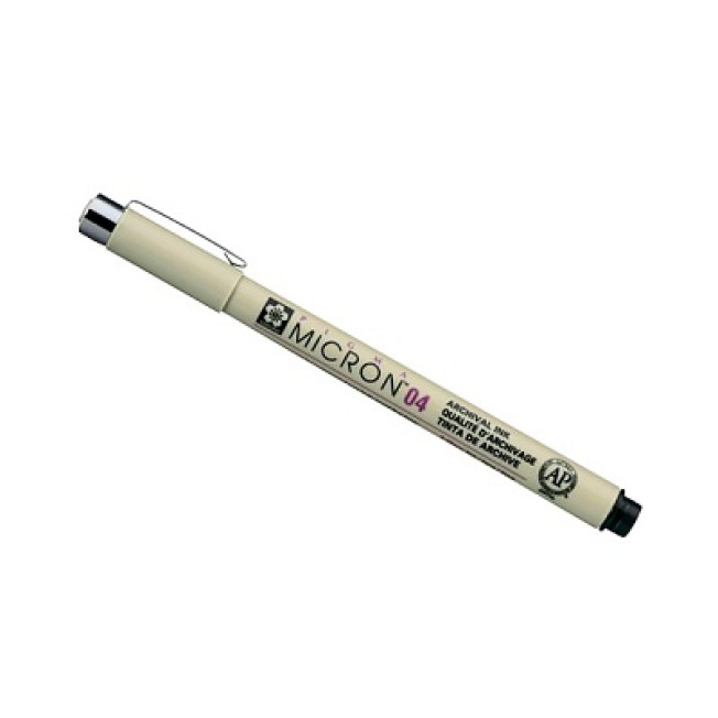 Ручка капил. "Pigma Micron" XSDK04-49 черн 0,4мм