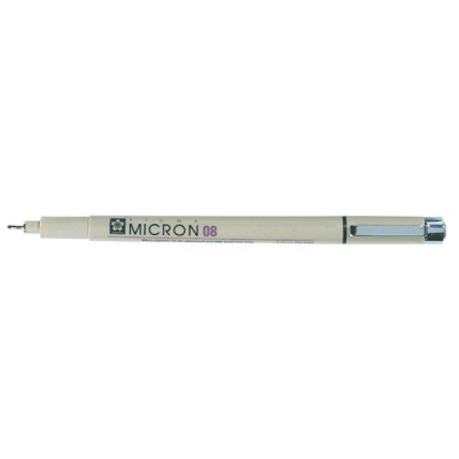 Ручка капил. "Pigma Micron" XSDK08-49 черн 0,5мм