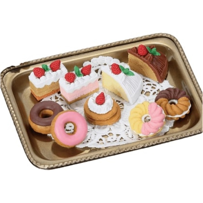 Ластик "IWAKO Cake No.1" ассорти